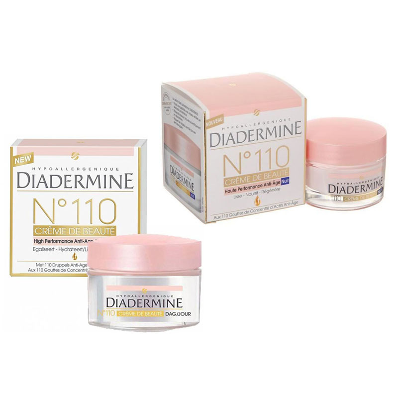 DIADERMINE - Pack Crème de beauté haute performance de jour et de nuit N°110