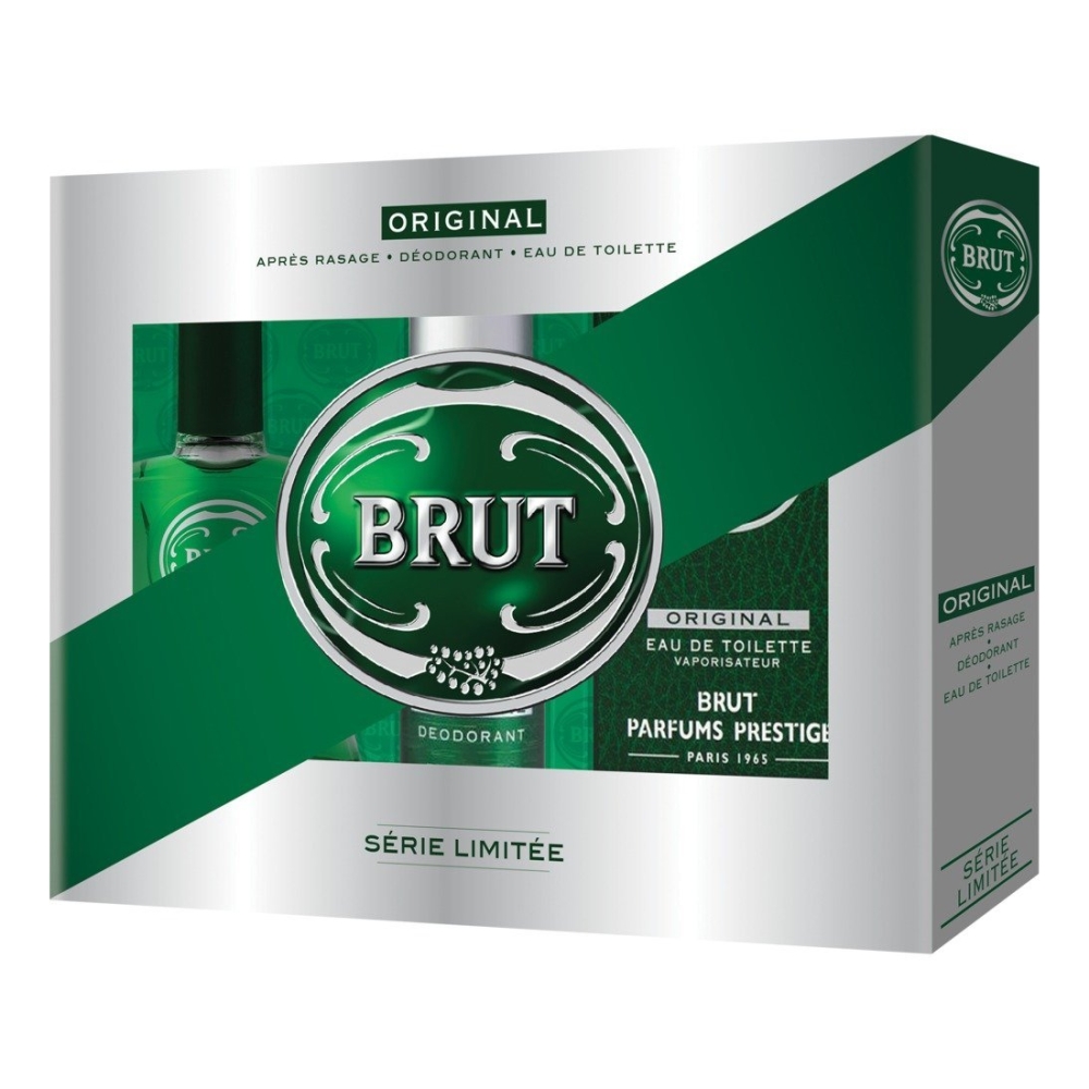 BRUT - Coffret Brut Original Eau de Toilette + Après Rasage + Déodorant