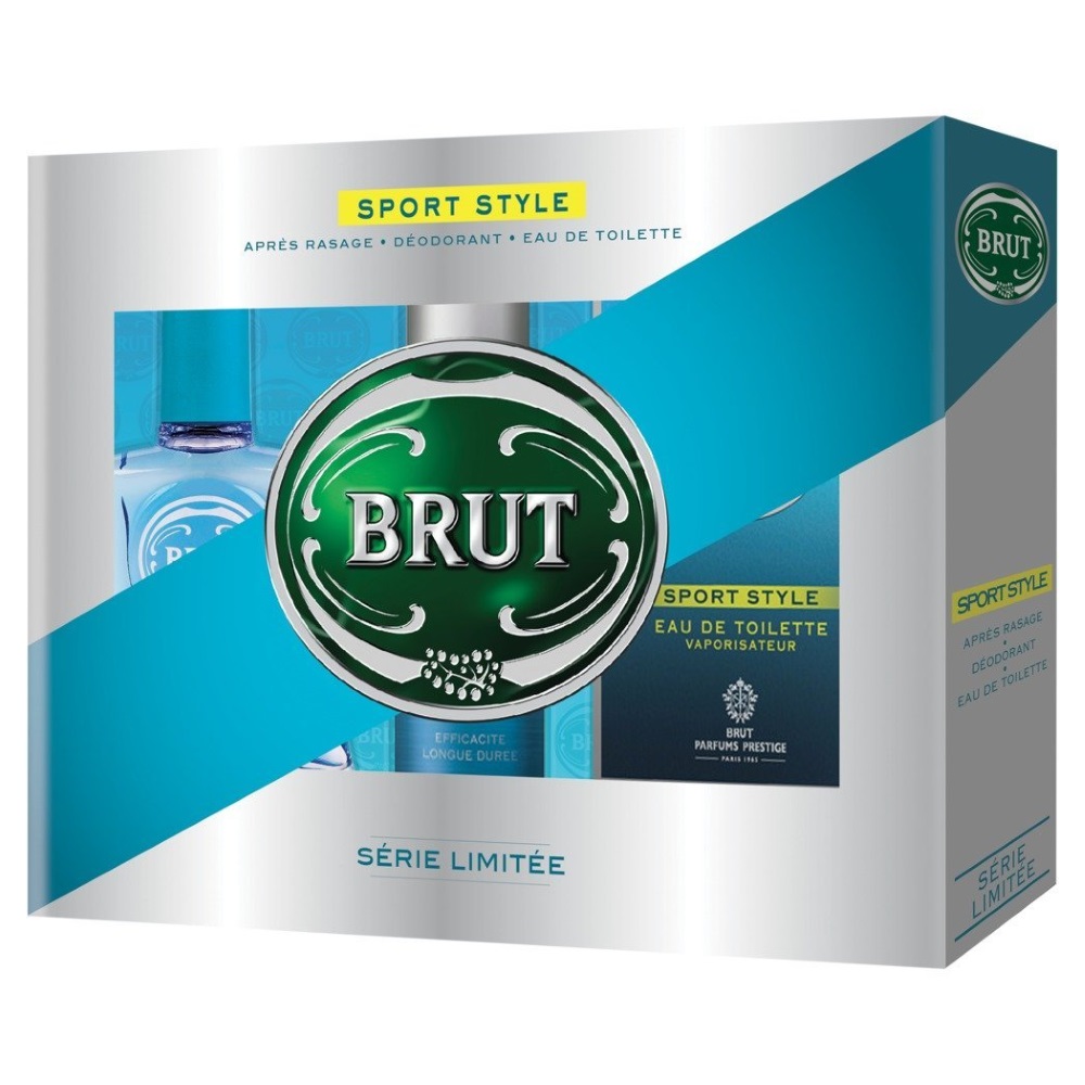 BRUT - Coffret Brut Sport Style Eau de Toilette + Après Rasage + Déodorant