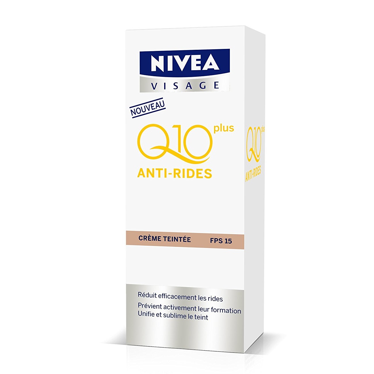 NIVEA - Soin Anti-Rides Crème Teintée Q10+