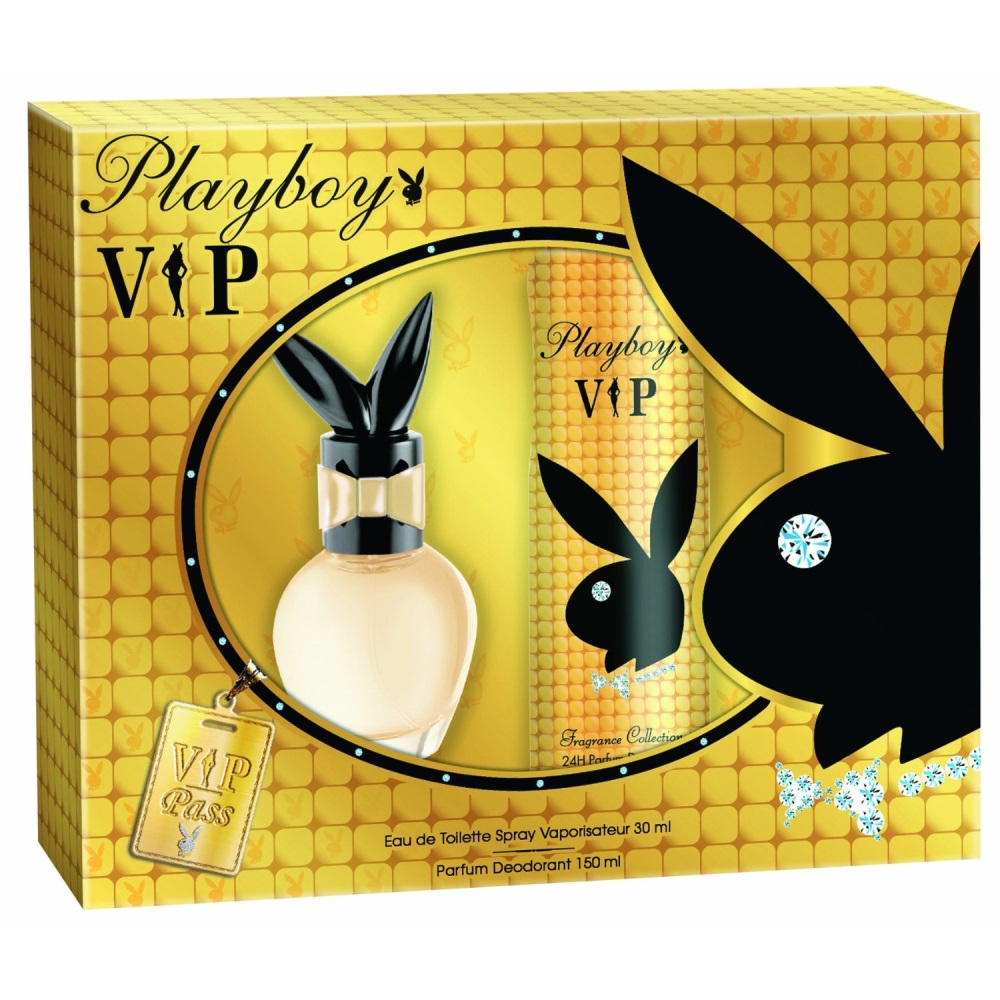 PLAYBOY - Coffret Femme Eau de Toilette + Déodorant 24h Playboy VIP