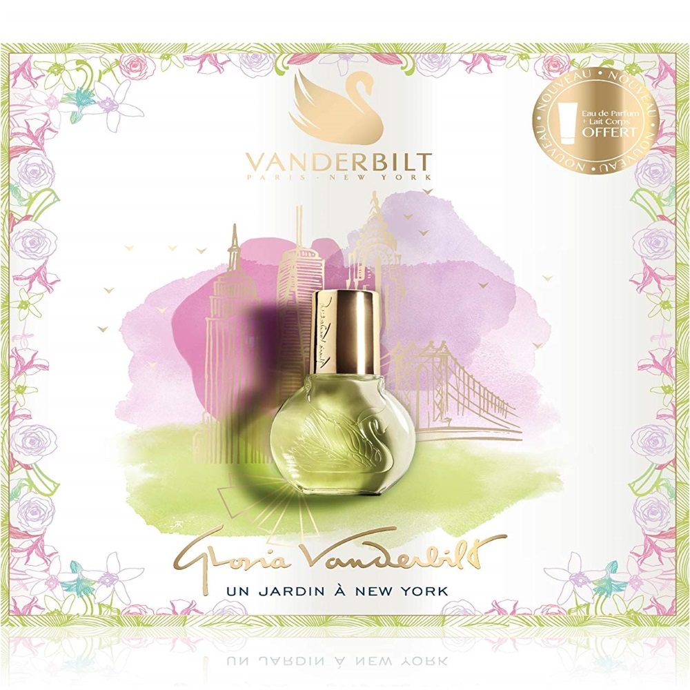 GLORIA VANDERBILT - Coffret Jardin à New-York Eau de Parfum + Lait Parfumé